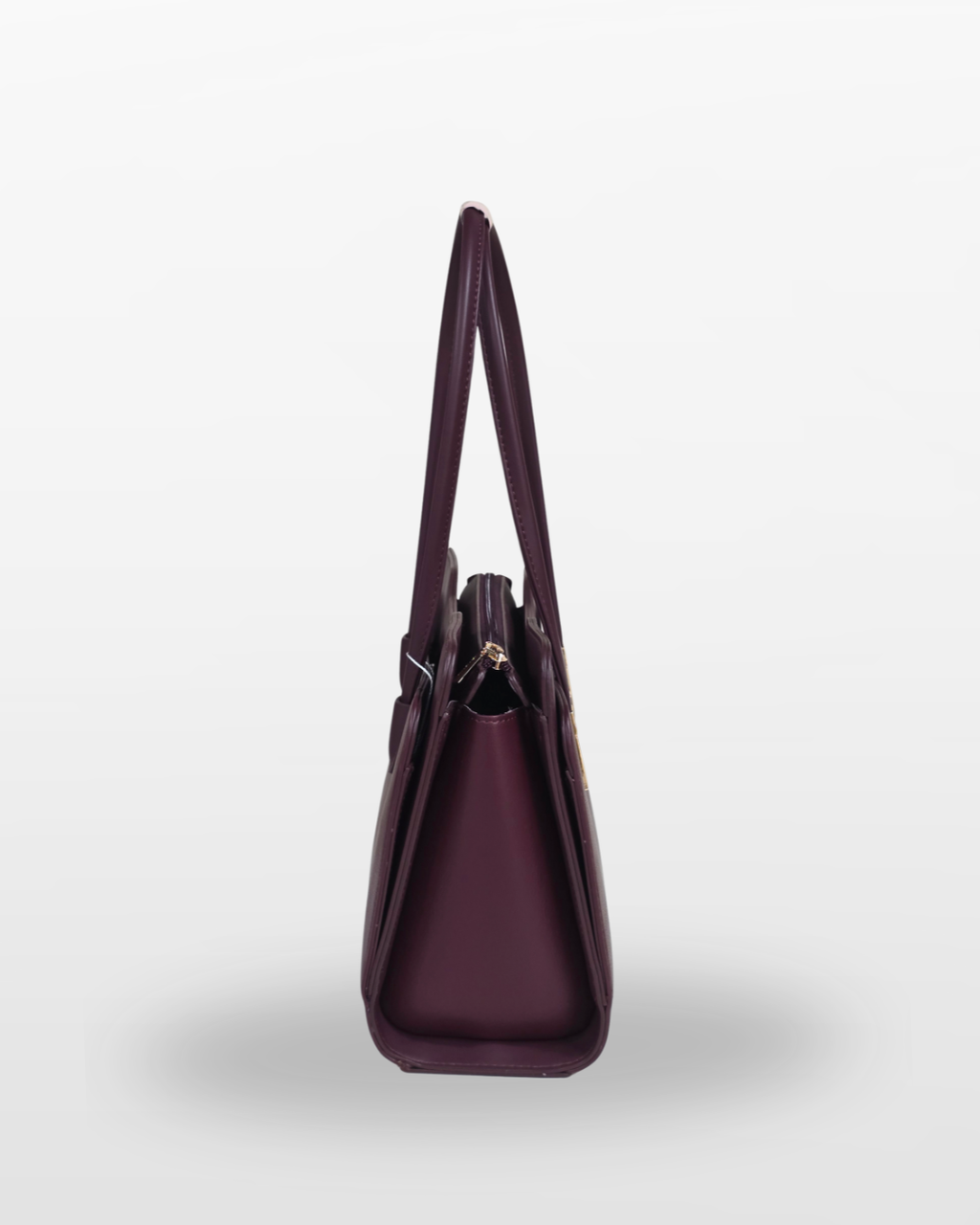Molla Elegant White & Beige Women's Handbag