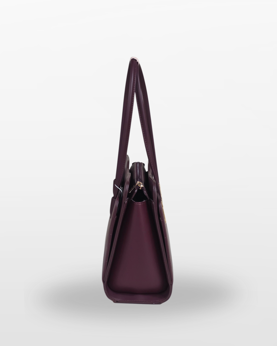Molla Elegant White & Beige Women's Handbag