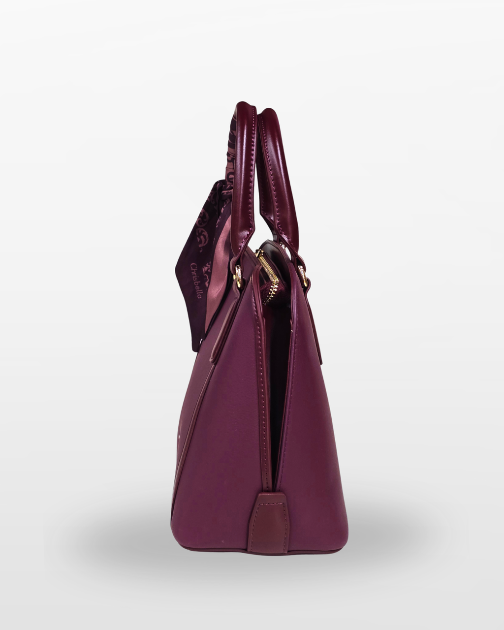 Chrisbella Burgundy Women's Handbag