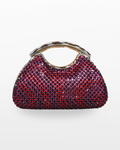 Stylish Red & Black Handbag