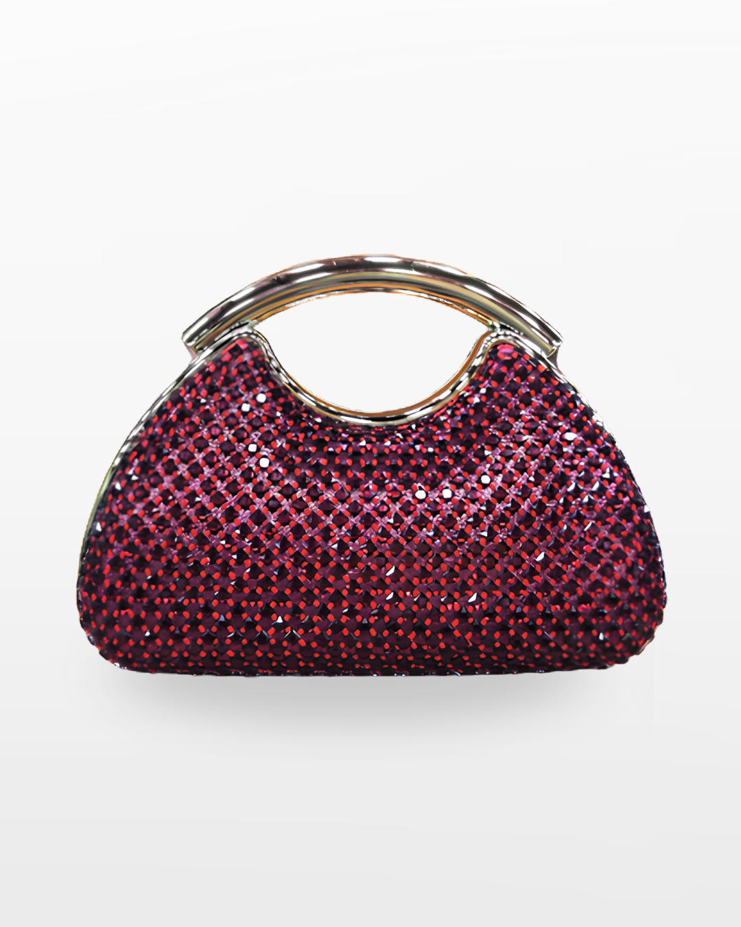 Stylish Red & Black Handbag