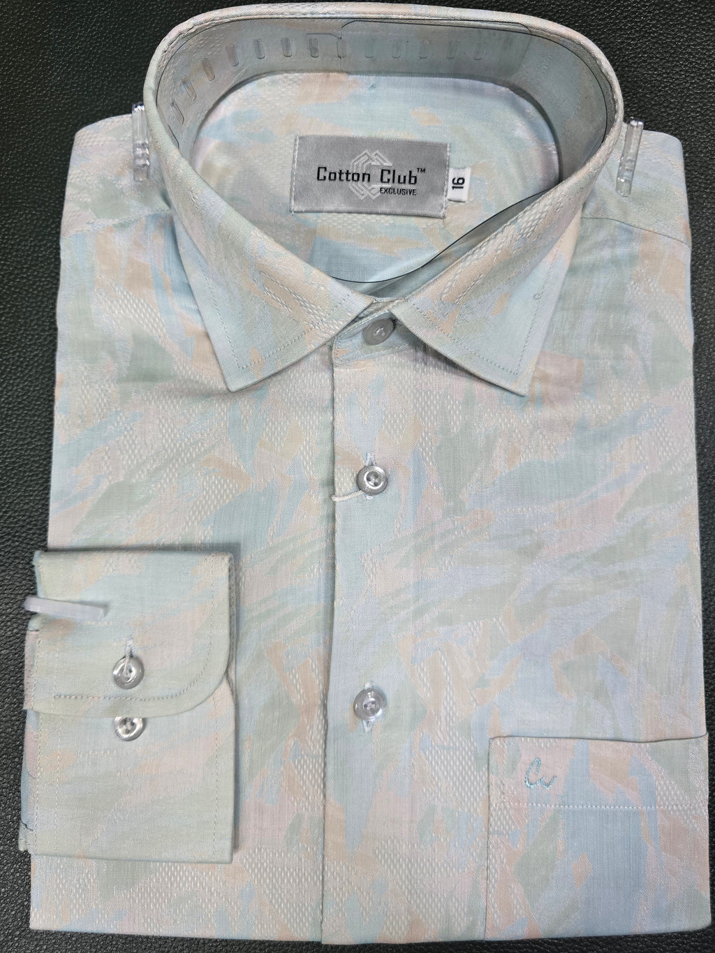 Premium Pastel Pattern Formal Shirt