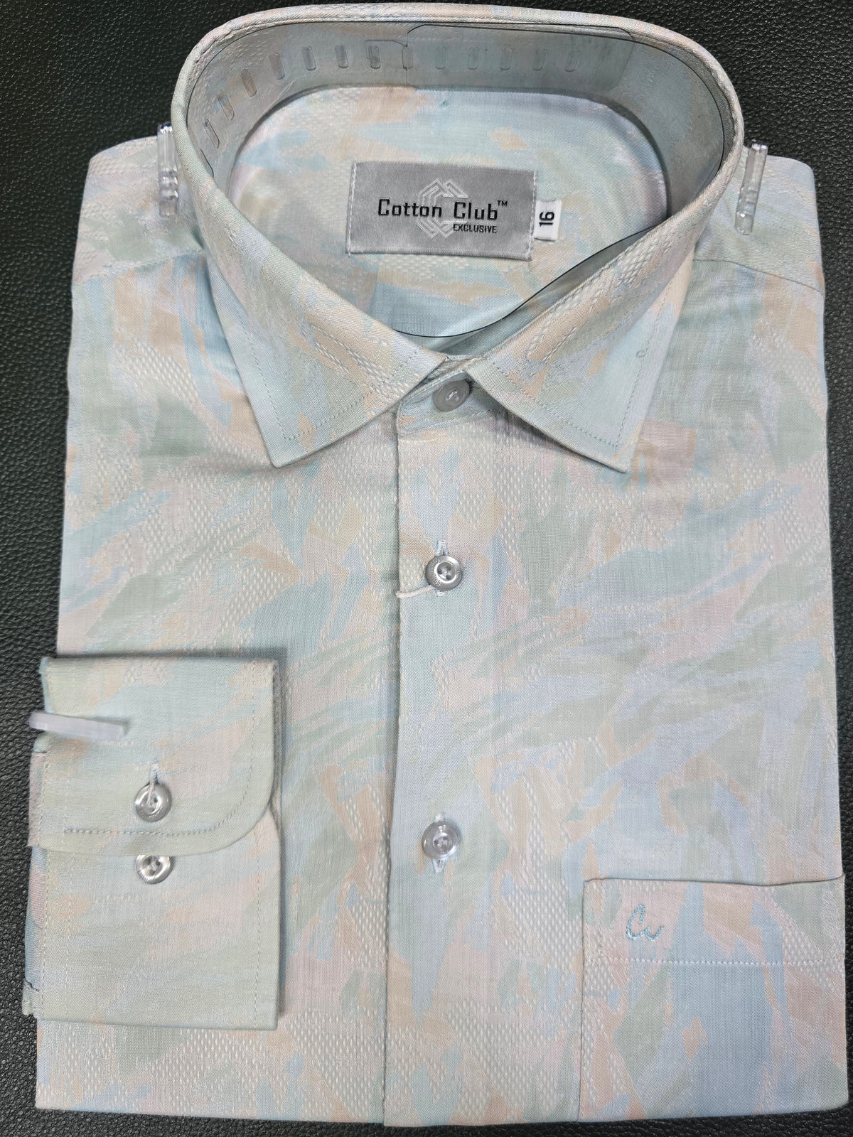 Premium Pastel Pattern Formal Shirt