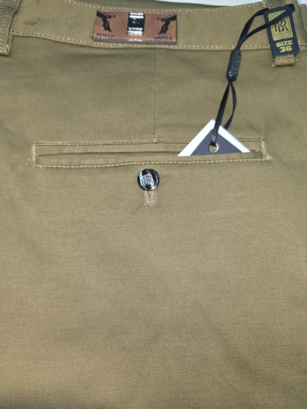 Men’s Premium Gabardine Pant – Olive Green