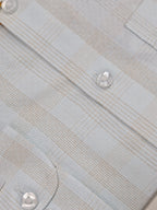 Premium Sky Blue Check Formal Shirt