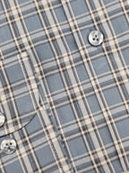 Premium Blue Check Formal Shirt
