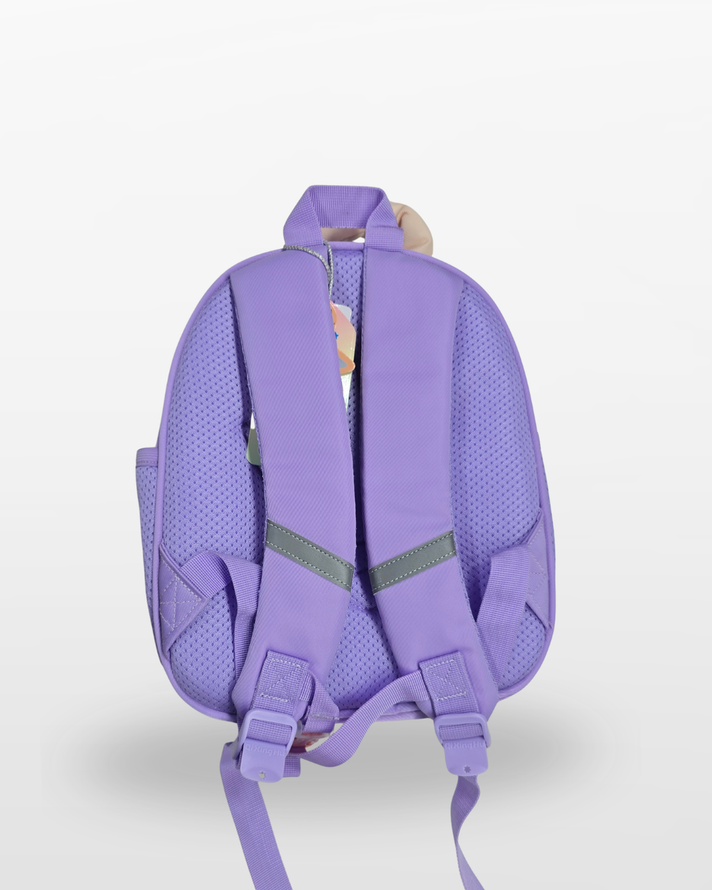 Cute Bunny Kids Backpack – Lavender & Pink