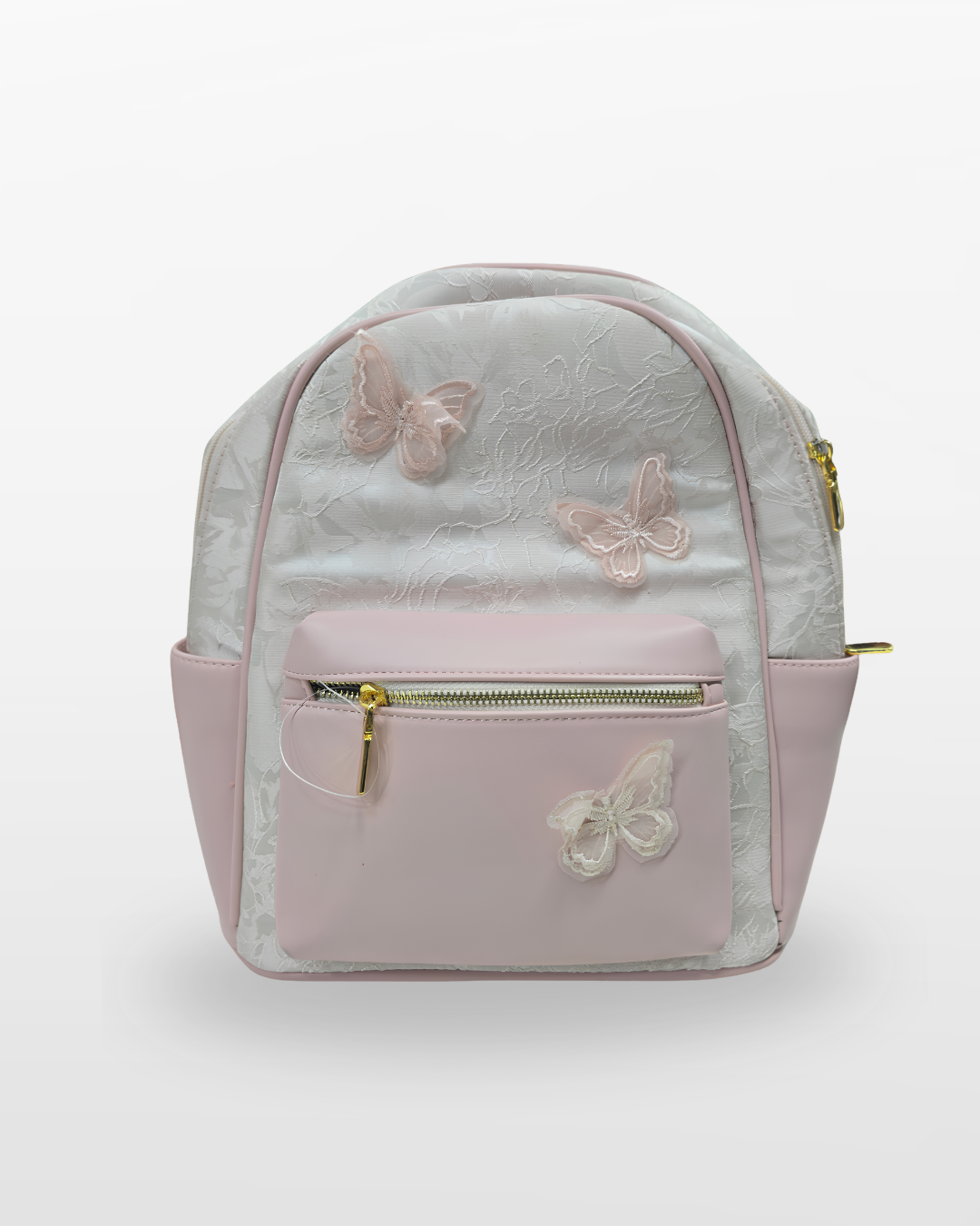 Luxury Woven Pattern Mini Backpack