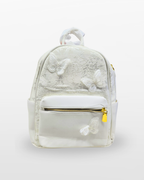 Luxury Woven Pattern Mini Backpack