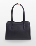 Molla Elegant White & Beige Women's Handbag