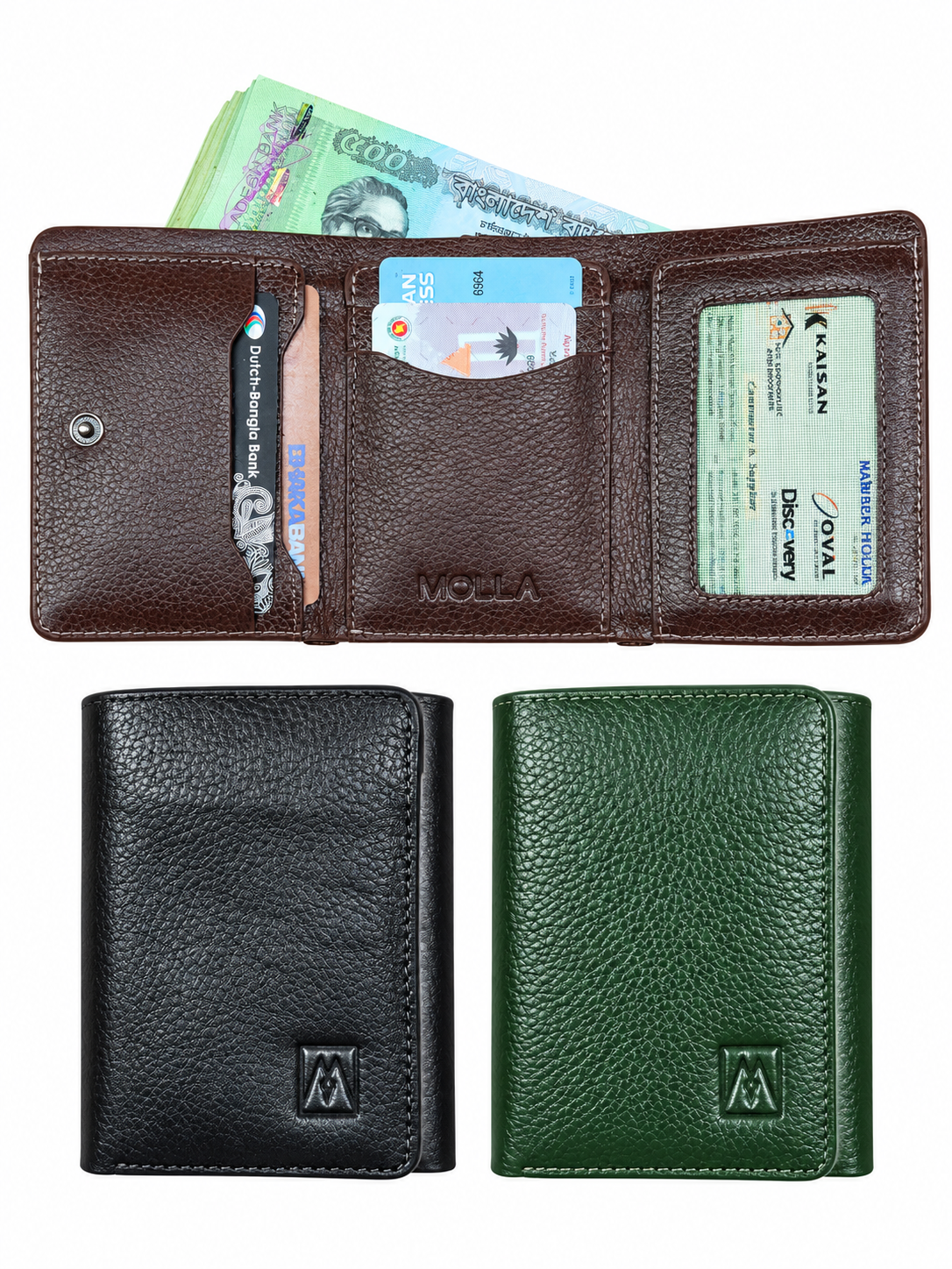 Molla Premium Trifold Leather Wallet