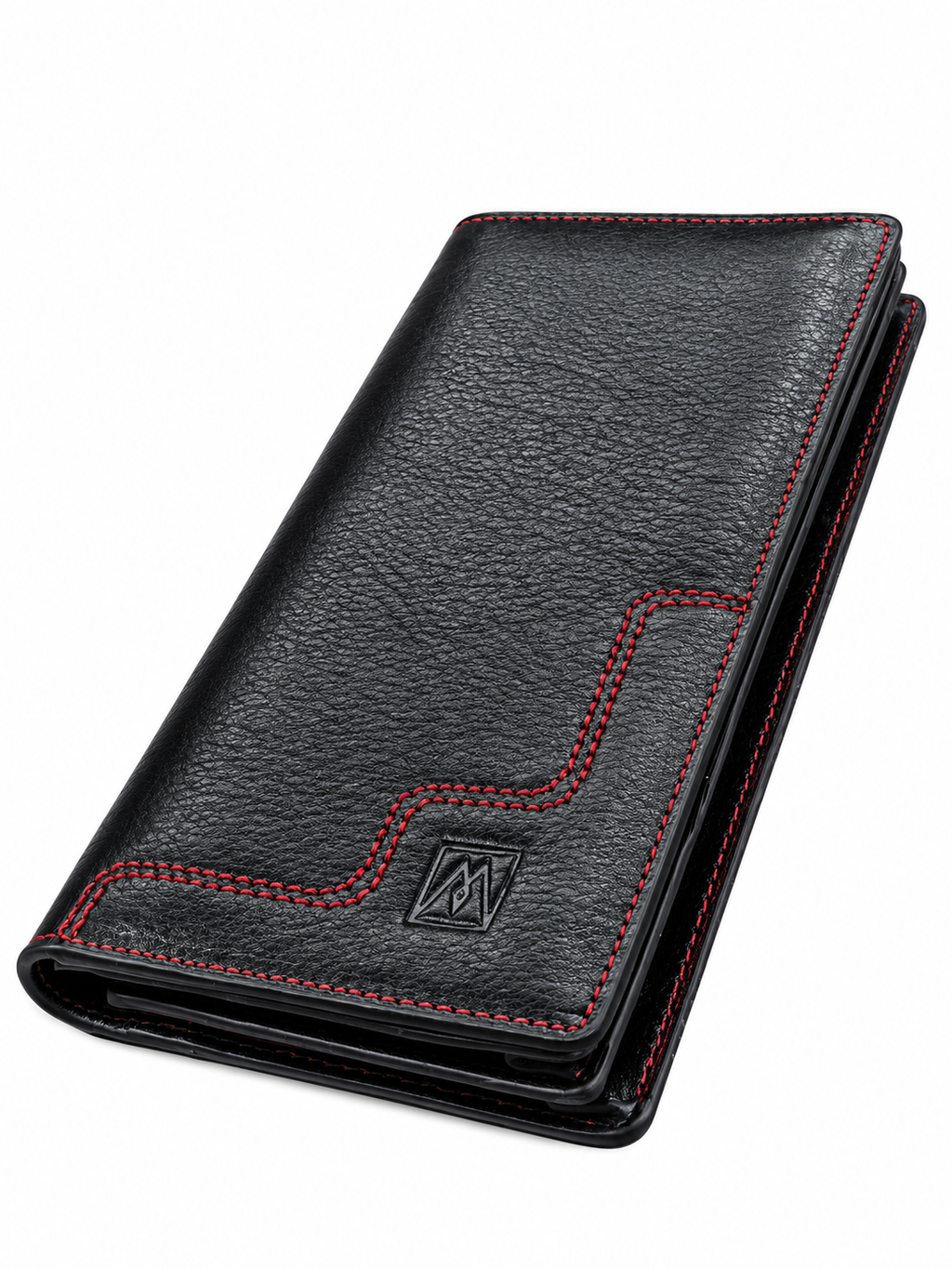 Molla Premium Long Leather Wallet – Black