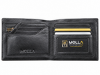 MOLLA Premium Genuine Leather Bifold Wallet