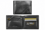 MOLLA Premium Genuine Leather Bifold Wallet