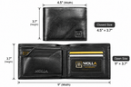 MOLLA Premium Genuine Leather Bifold Wallet