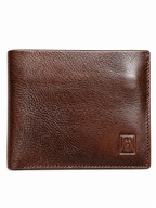 MOLLA Premium Genuine Leather Bifold Wallet