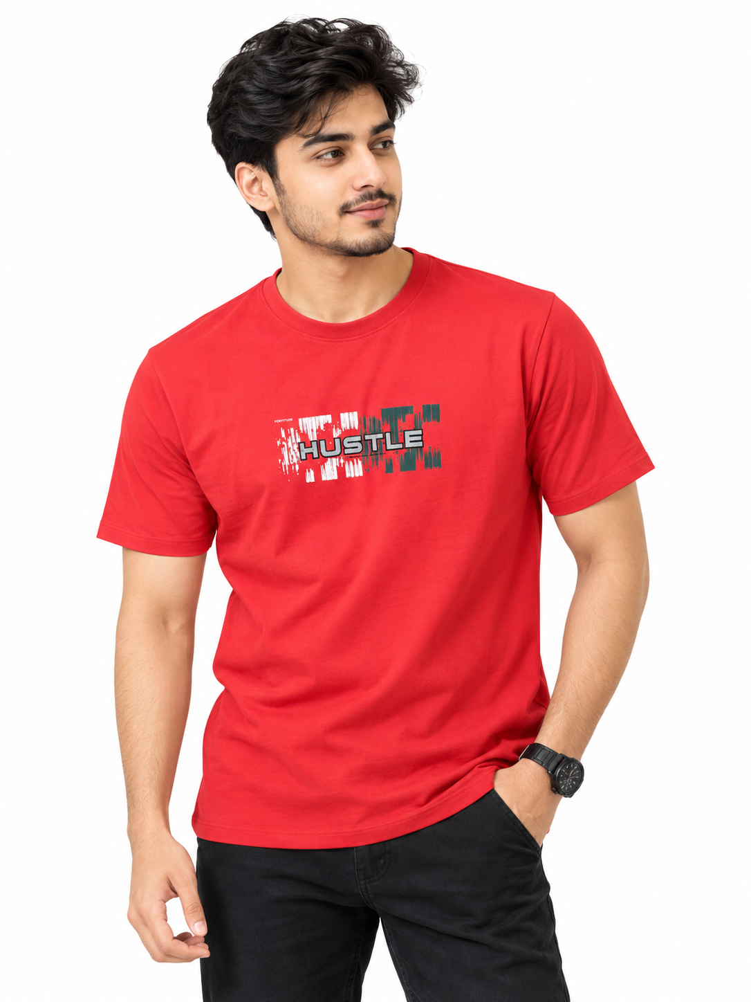 Premium Hustle Graphic T-Shirt