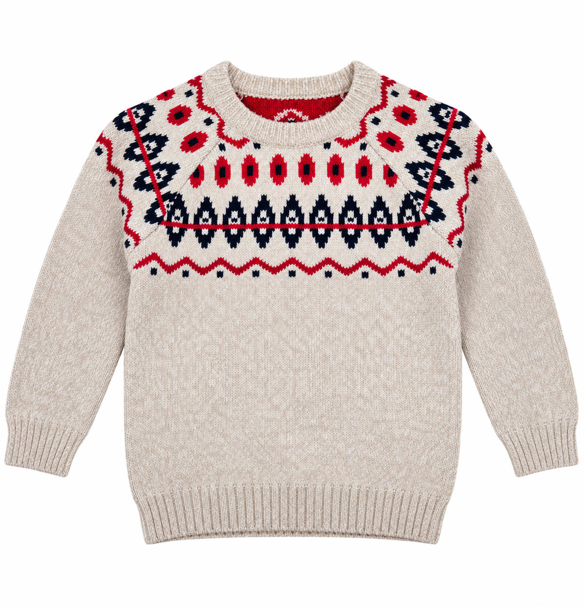 Kids Winter Fair Isle Sweater