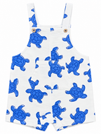 Baby Boys’ Blue Turtle Print Romper