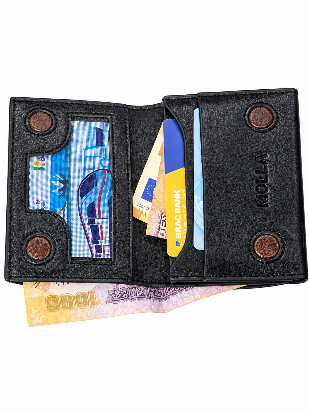Molla NAJM — Genuine Leather Wallet & Cardholder