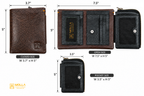 MOLLA Premium Zip Wallet
