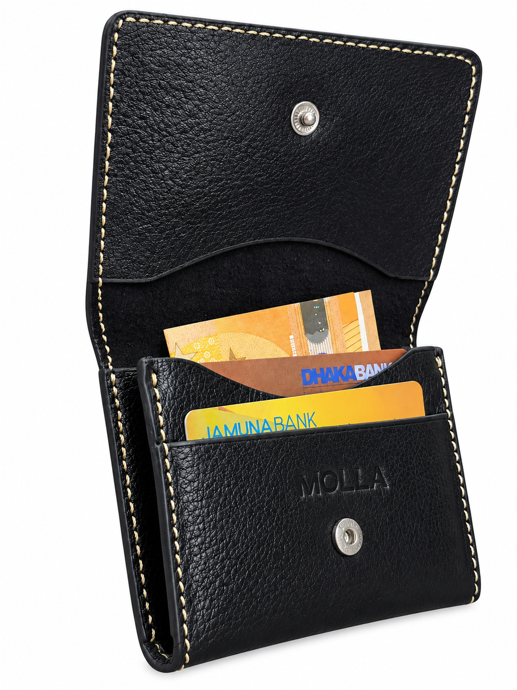 Molla DENARO — Genuine Leather Cardholder & Wallet