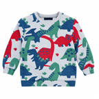 Kids Dinosaur Print Sweatshirt
