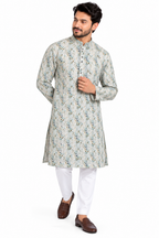 Abstract Print Premium Panjabi