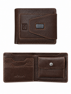 MOLLA  Leather Wallet with Coin Pocket