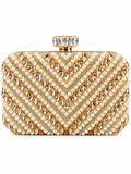 Premium Pearl & Crystal Clutch Collection