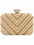 Premium Pearl & Crystal Clutch Collection
