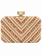 Premium Pearl & Crystal Clutch Collection