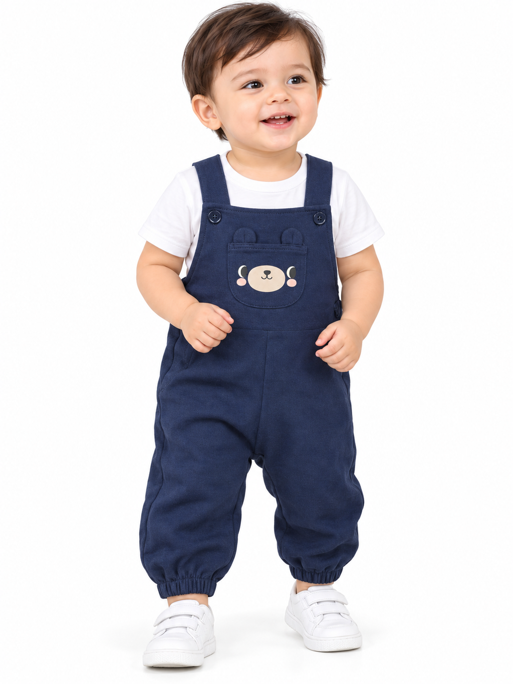 Cute Bear Baby Overall