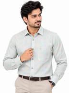 Premium Pastel Pattern Formal Shirt