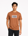 Dream Print Brown T-Shirt