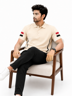 Cream Polo Shirt